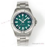 Super Clone Breitling new Avenger Automatic 42mm BLS SW200-01 Stainless Steel Green Dial Watch